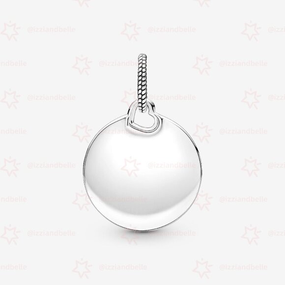 Pandora Engravable Round Tag Pendant - Picture 3 of 5